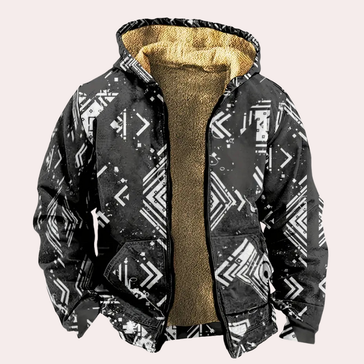 Stylish and comfortable men's winter coat by GREGORY