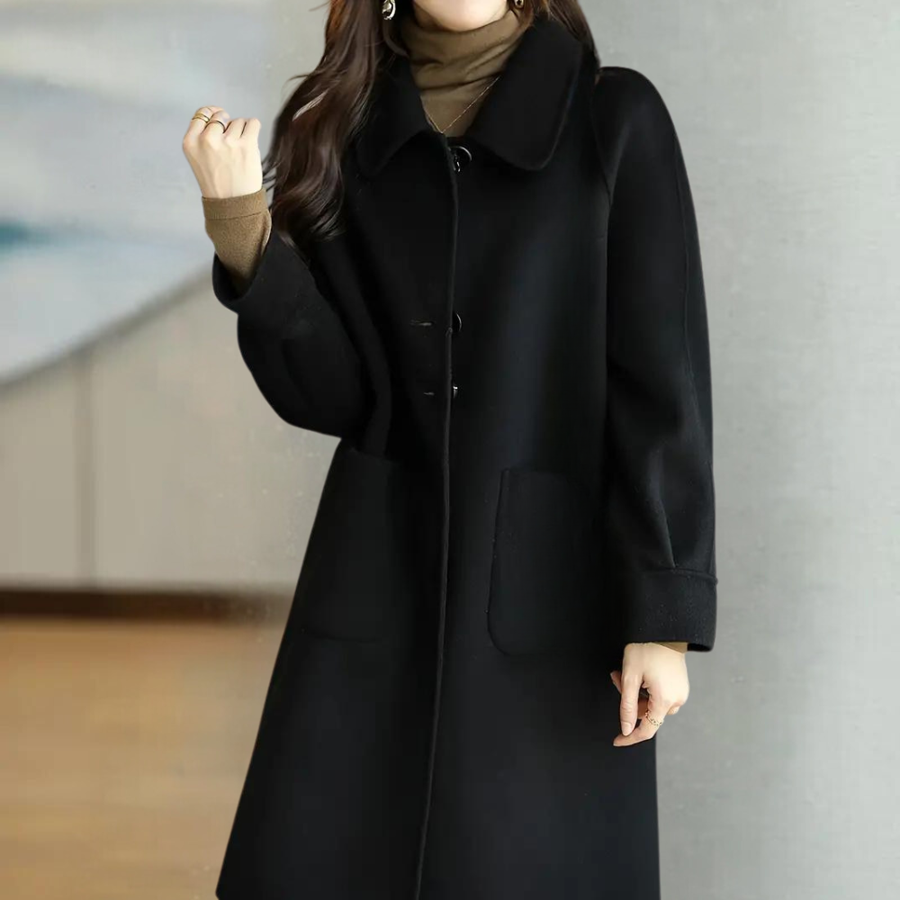 Leilana winter coat: a combination of elegance and luxury for women