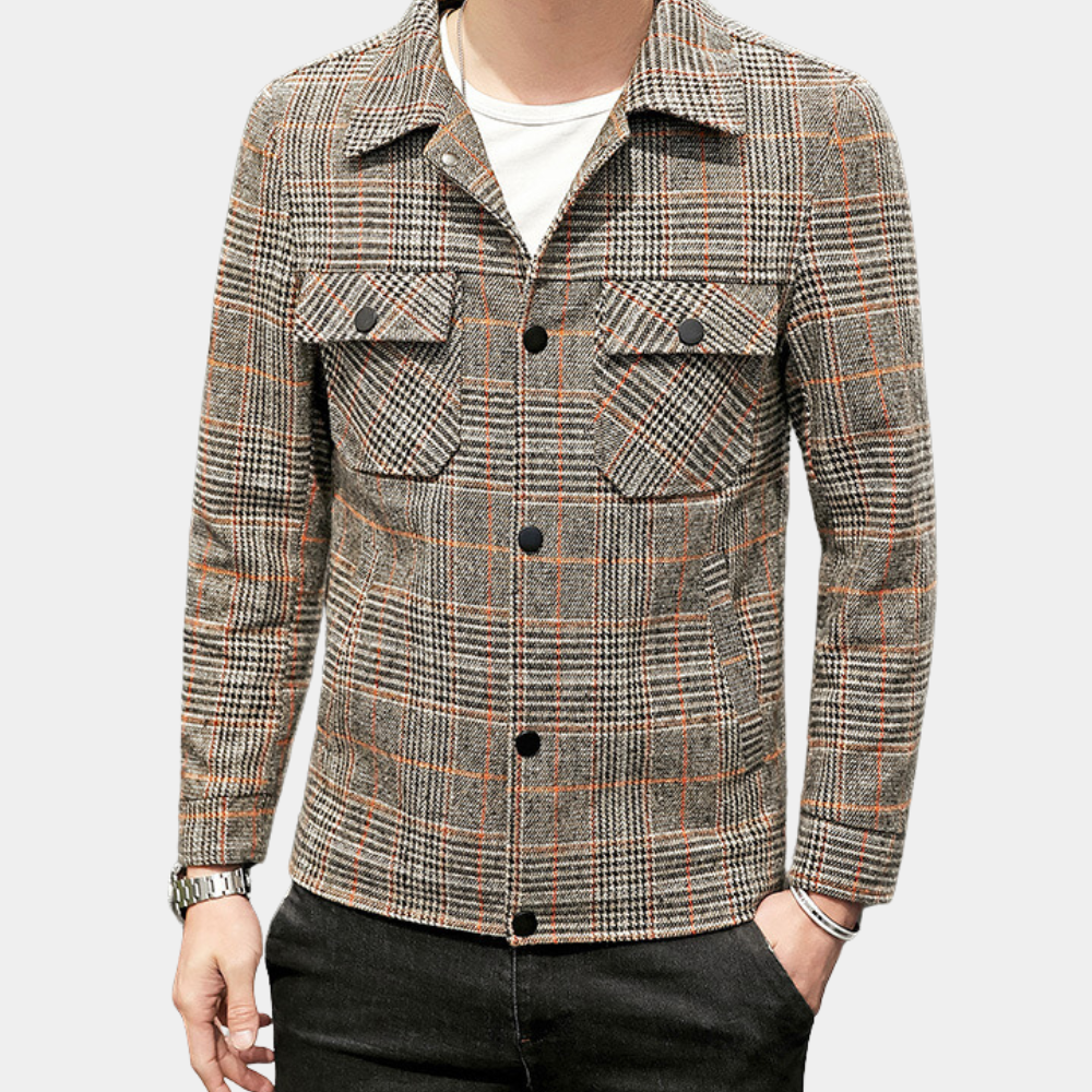 Men's DALE check blazer - A classic of elegance and style on trend!