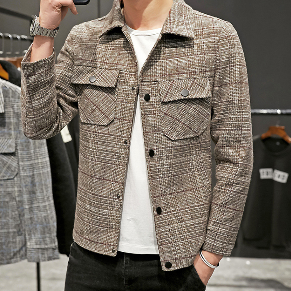 Men's DALE check blazer - A classic of elegance and style on trend!
