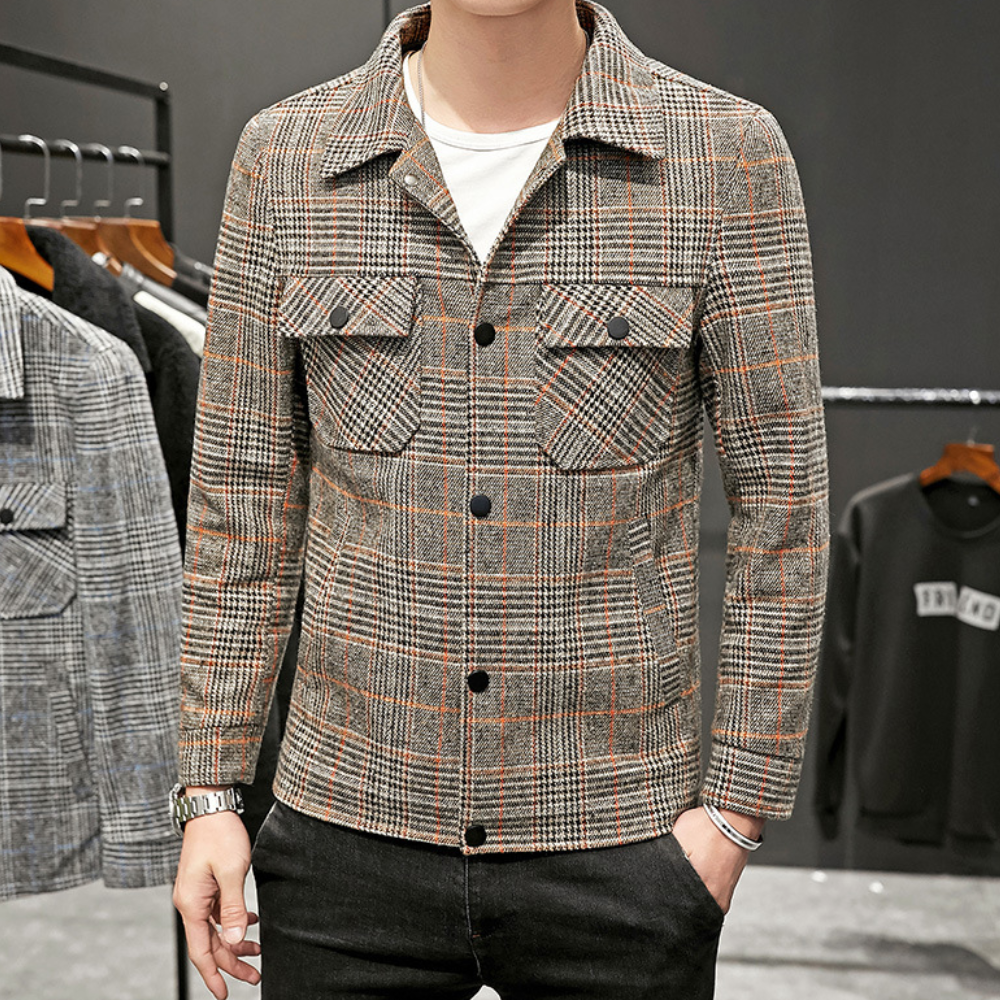 Men's DALE check blazer - A classic of elegance and style on trend!