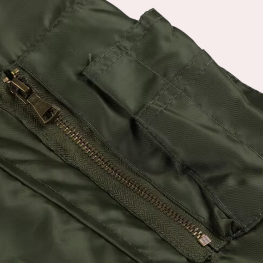 Men's stylish winter coat with hood - DONALD