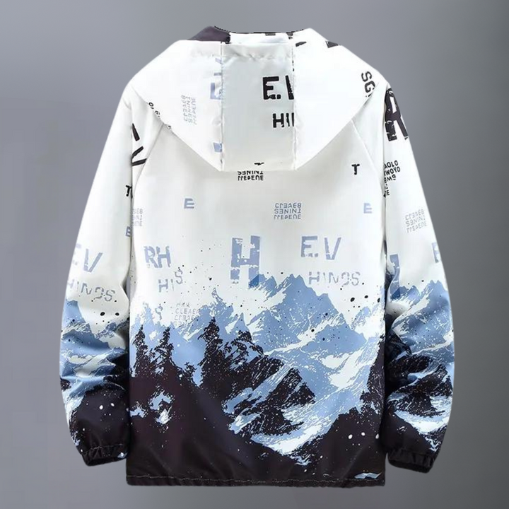 Elegant and functional men's hooded jacket - CURTIS