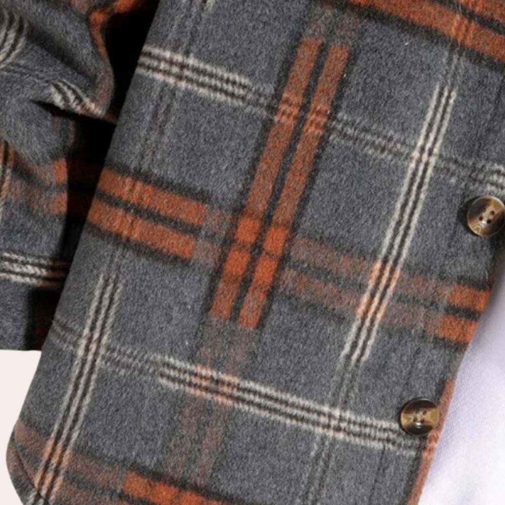 Men's stylish DANIEL hooded jacket - elegance and casualness in one!