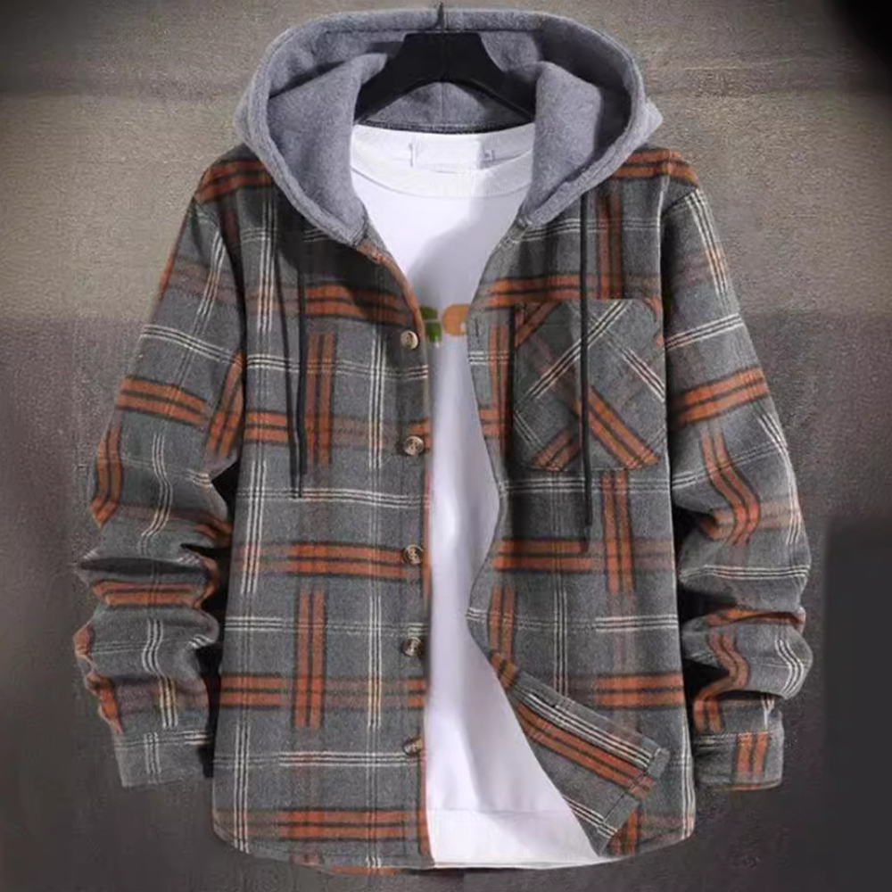 Men's stylish DANIEL hooded jacket - elegance and casualness in one!
