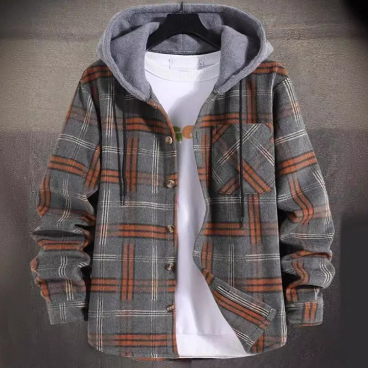 Men's stylish DANIEL hooded jacket - elegance and casualness in one!