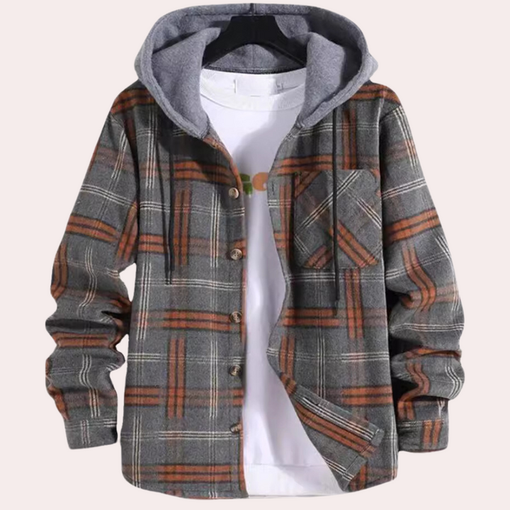 Men's stylish DANIEL hooded jacket - elegance and casualness in one!