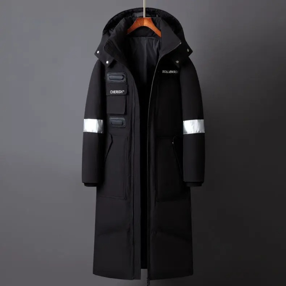 CLEMENT - Elegant men's winter boots with hood, perfect for rainy days