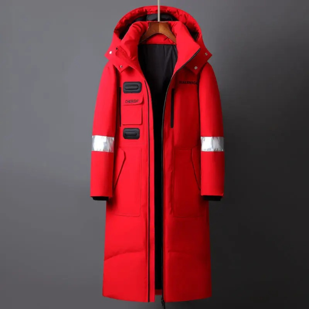 CLEMENT - Elegant men's winter boots with hood, perfect for rainy days
