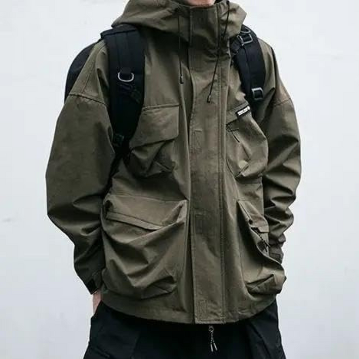 Stylish men's hooded jacket from FRANZ - the perfect choice for any occasion!