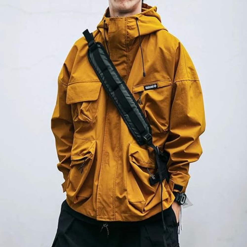 Stylish men's hooded jacket from FRANZ - the perfect choice for any occasion!