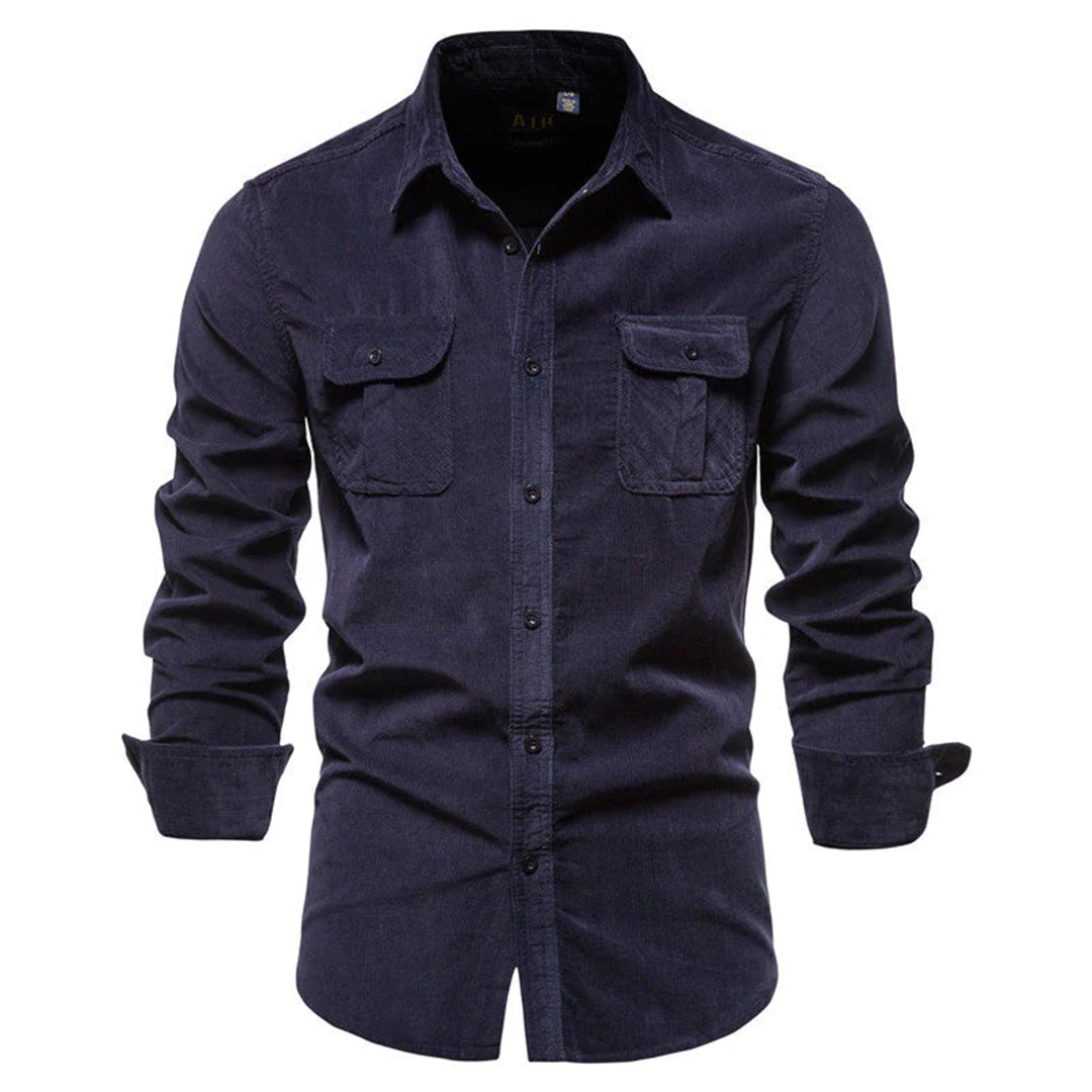 Men's corduroy shirt - stylish elegance from Conor