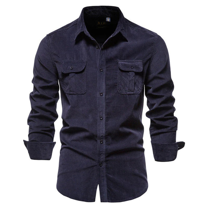 Men's corduroy shirt - stylish elegance from Conor