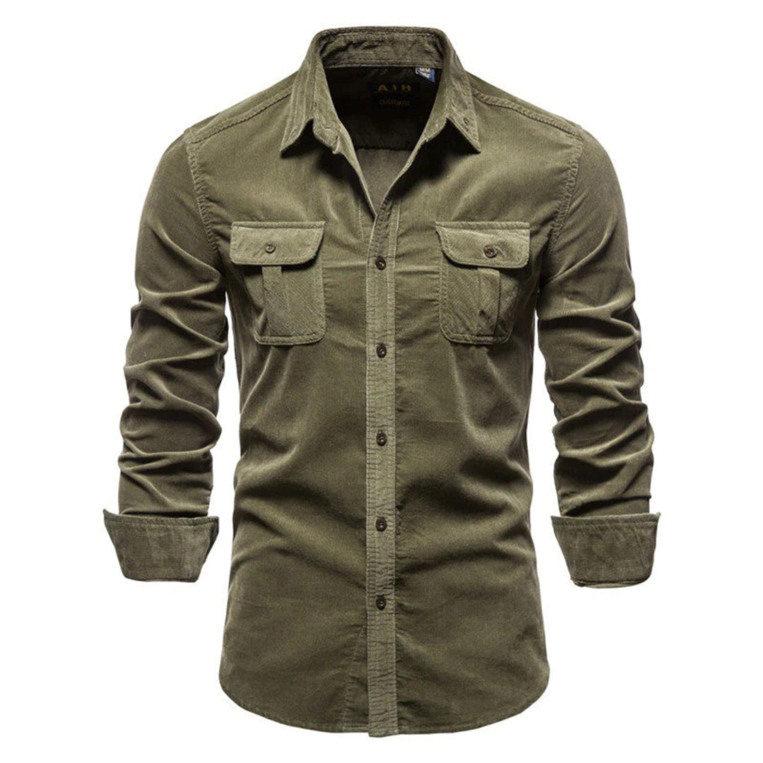 Men's corduroy shirt - stylish elegance from Conor