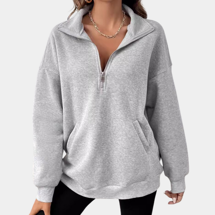 Phenomenal Amanda women's sweatshirt: a must-have of elegance for winter