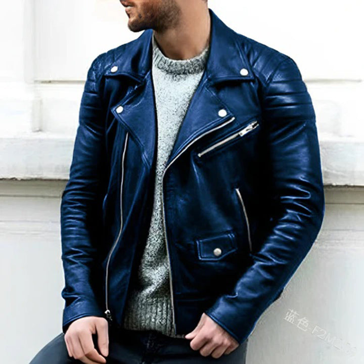 Men's PU CRUZ leather jacket - the perfect choice for the true biker style lover!