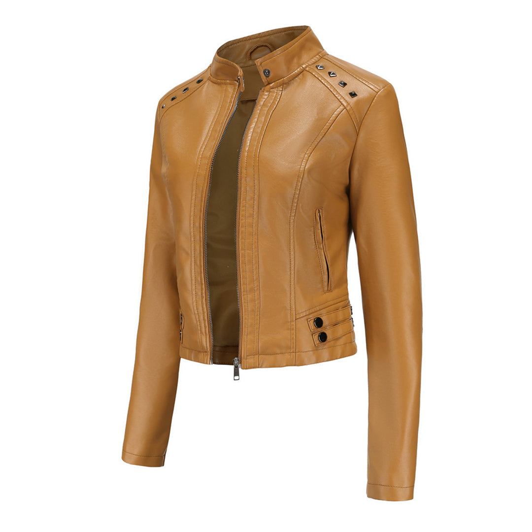 NAJLA leather jacket - Classic elegance for a sophisticated look
