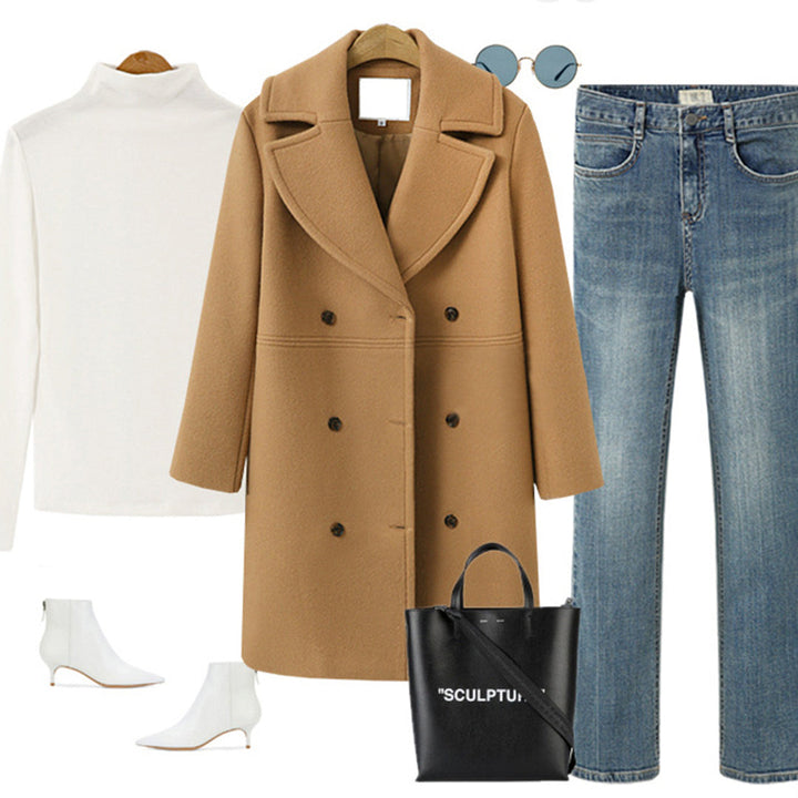 Stylish and warm winter coat for women - LESIA