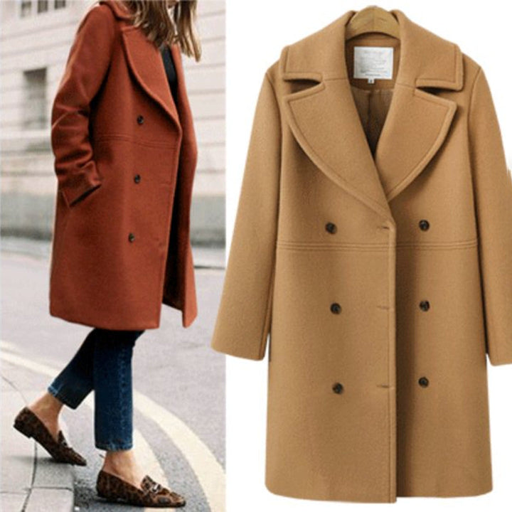 Stylish and warm winter coat for women - LESIA