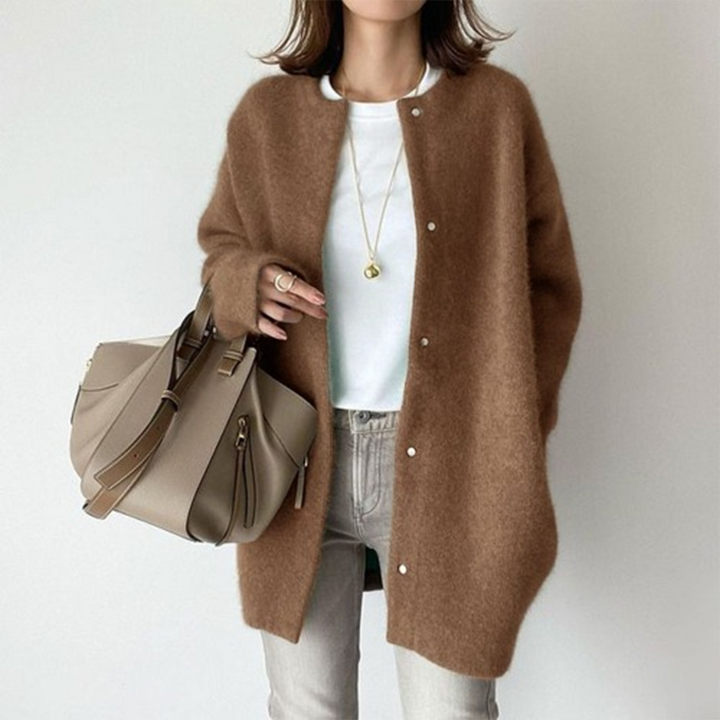 KANDELA - Luxurious and ultra-comfortable velvet cardigan