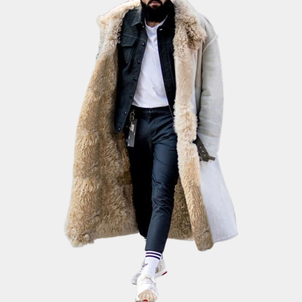 Elegant men's winter coat Carl