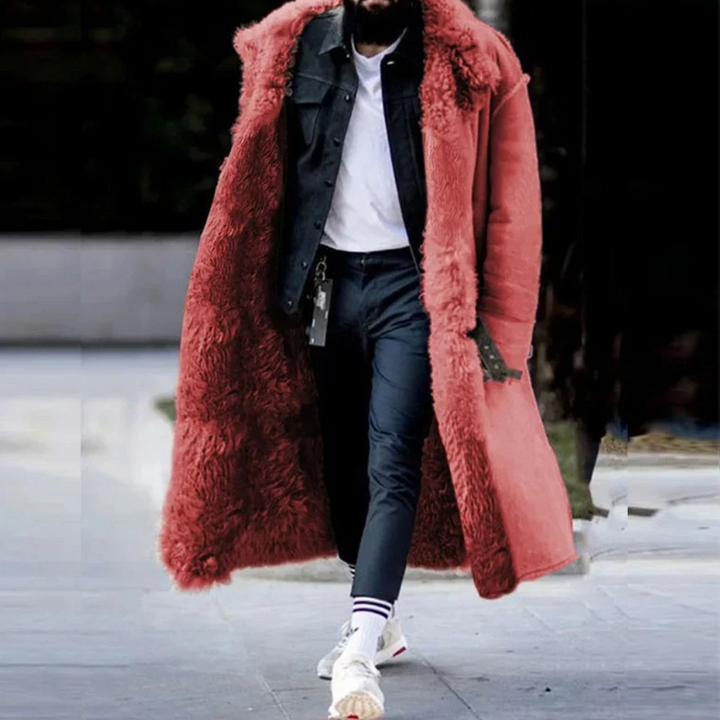 Elegant men's winter coat Carl