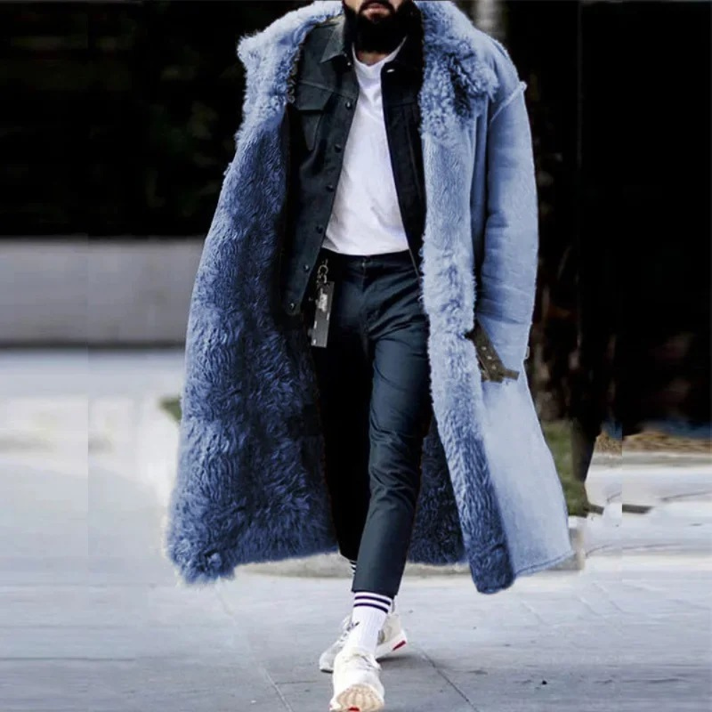 Elegant men's winter coat Carl