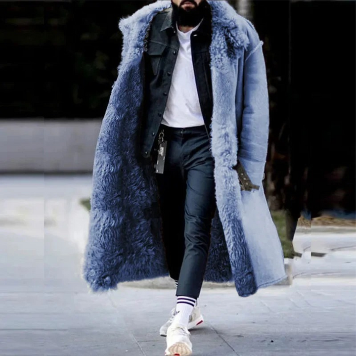 Elegant men's winter coat Carl