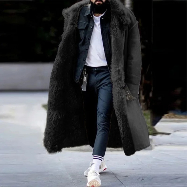 Elegant men's winter coat Carl