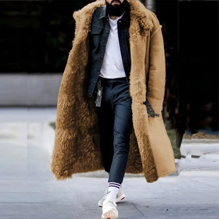 Elegant men's winter coat Carl