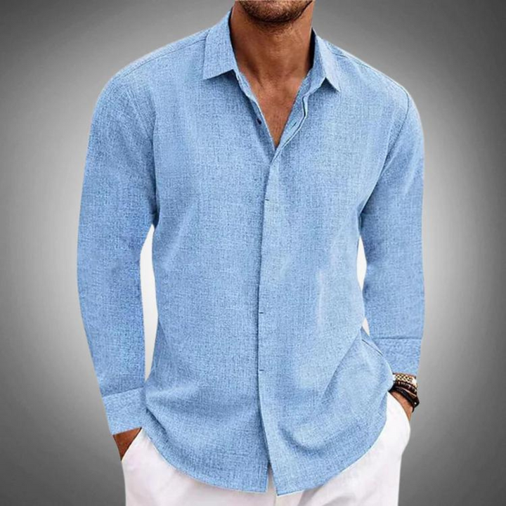 Claudio - A unique, classic long-sleeved men's shirt in an elegant edition