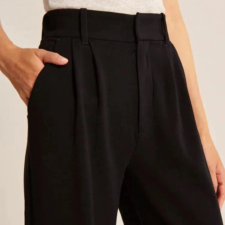 CELINA - Stylish high-waisted trousers with a perfect fit