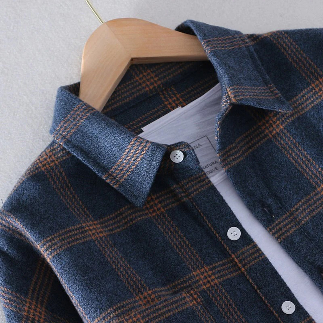 Stylish Owen checked shirt: combining elegance with casualness for the modern man