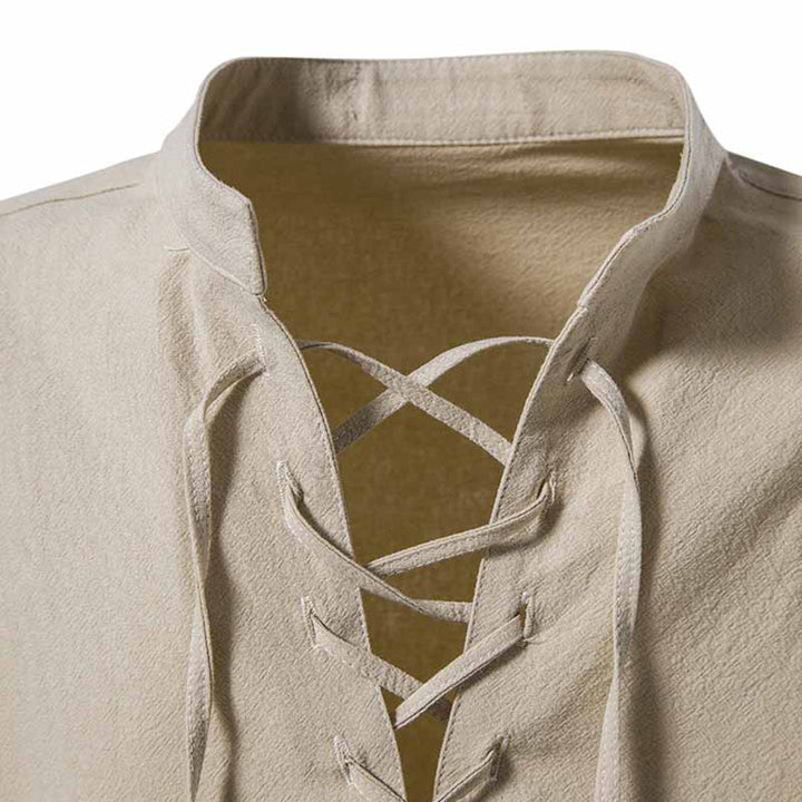 LASZLO V-neck Shirt - Classic Elegance and Refinement for Every Occasion