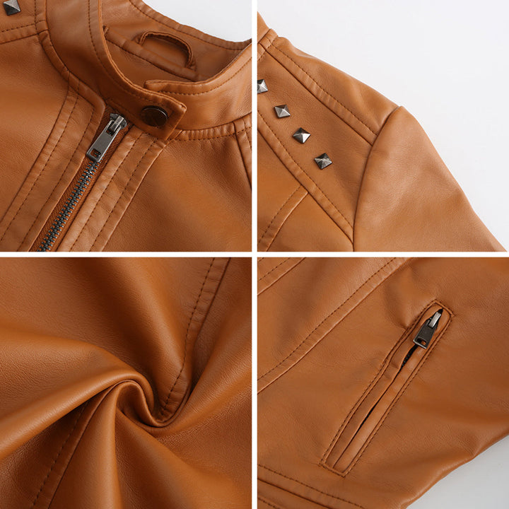 NAJLA leather jacket - Classic elegance for a sophisticated look