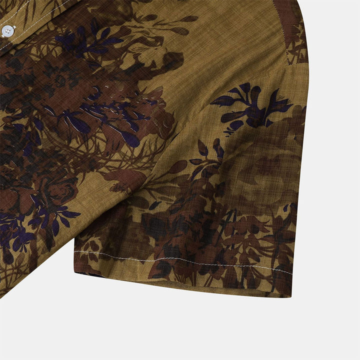 EASTON men's shirt with luxurious floral pattern