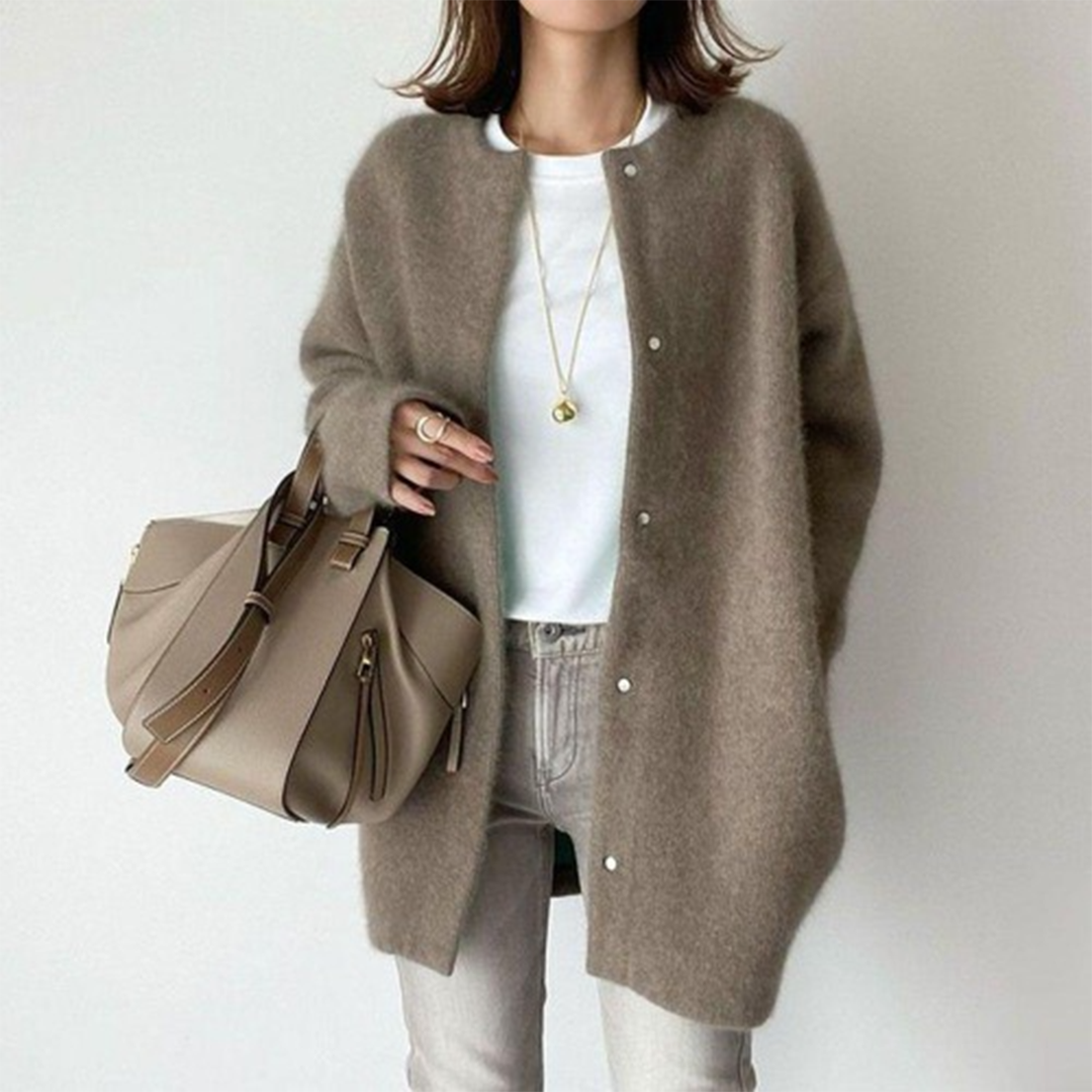 KANDELA - Luxurious and ultra-comfortable velvet cardigan