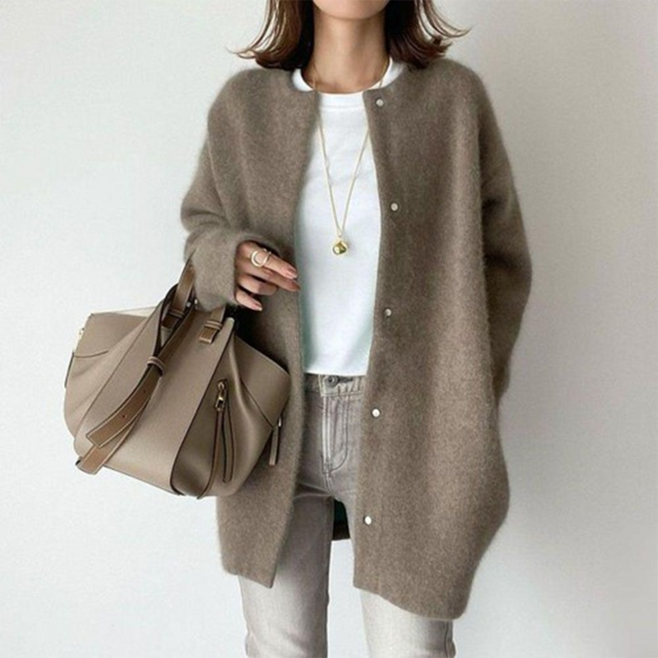 KANDELA - Luxurious and ultra-comfortable velvet cardigan