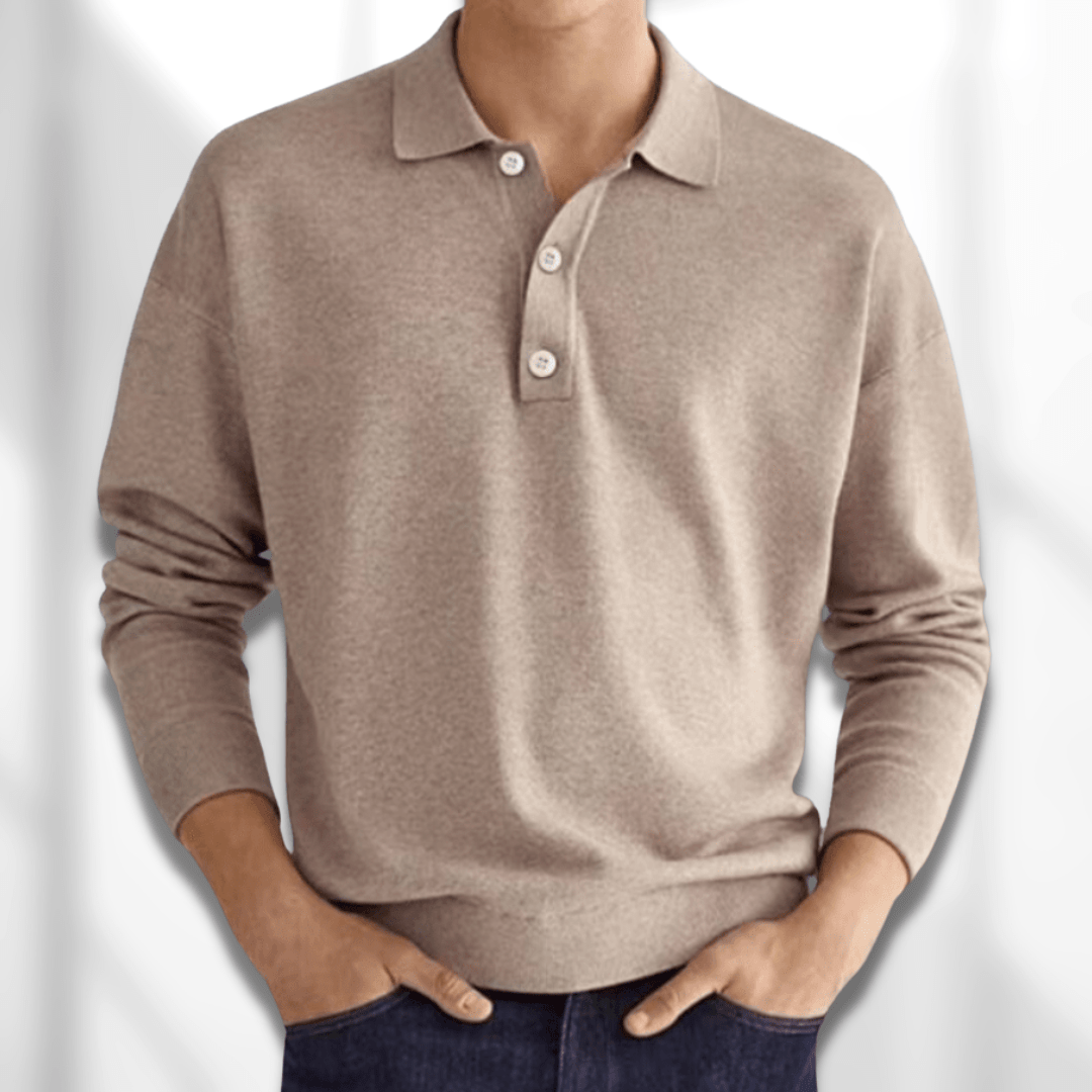 Elegant Stéphane™ polo jumper for any occasion