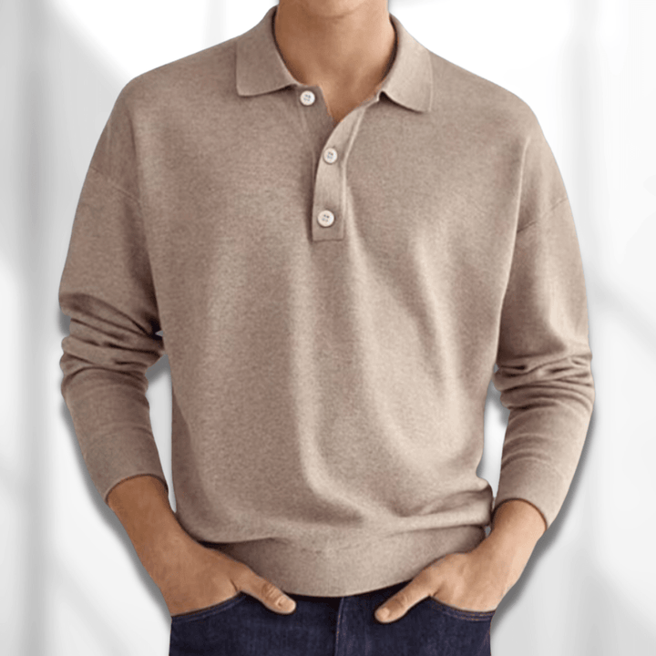 Elegant Stéphane™ polo jumper for any occasion