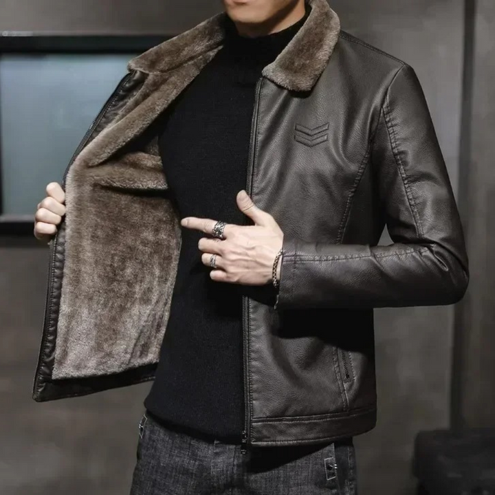 Stylish plush Bryan jacket for the elegant man
