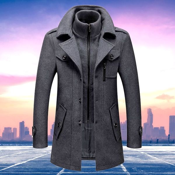 Elegant men's 2-in-1 winter jacket from DAAN - the perfect combination of style and functionality!