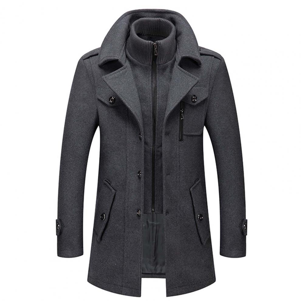 Elegant men's 2-in-1 winter jacket from DAAN - the perfect combination of style and functionality!