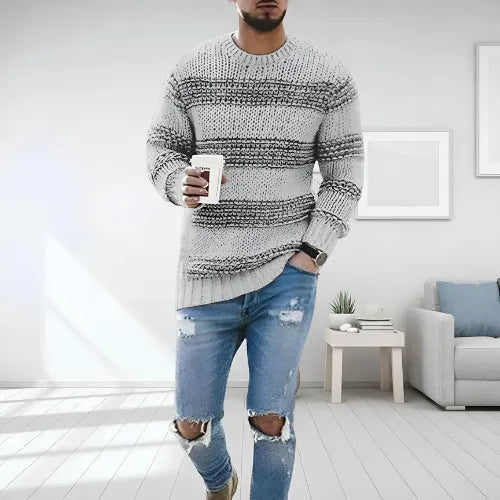 Elegant knitted Fabrice™ jumper - perfect for modern styling!