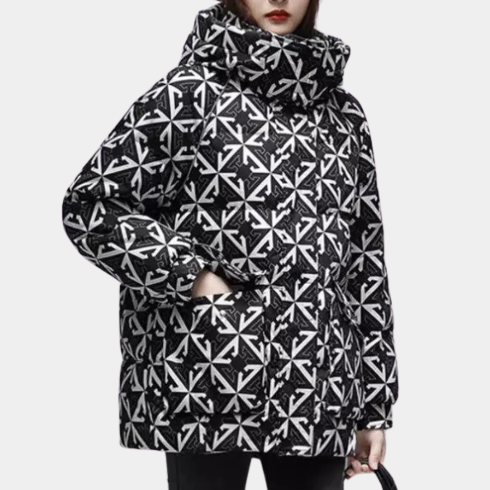 ELZA winter coat: classic elegance for the modern woman