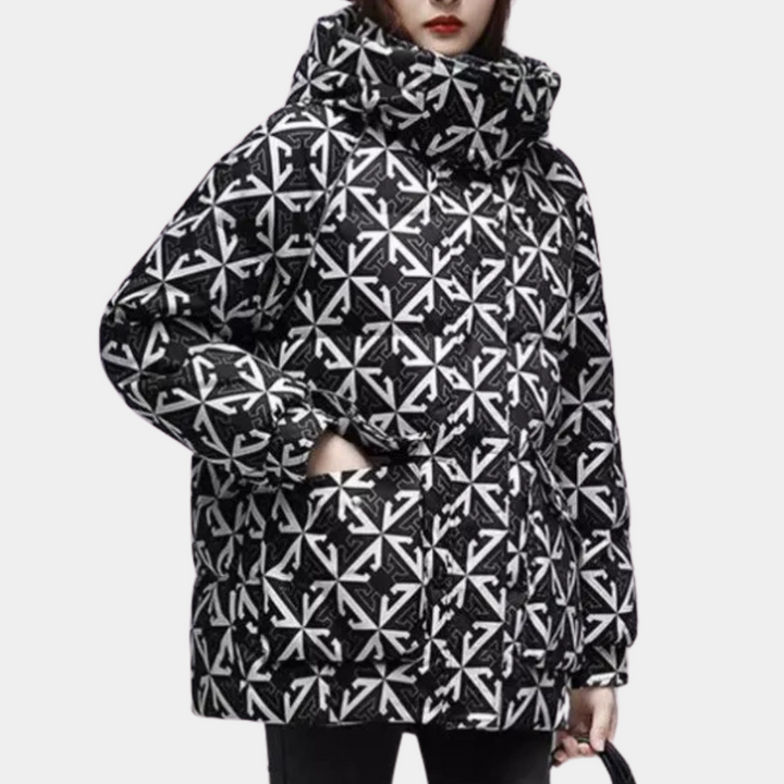 ELZA winter coat: classic elegance for the modern woman
