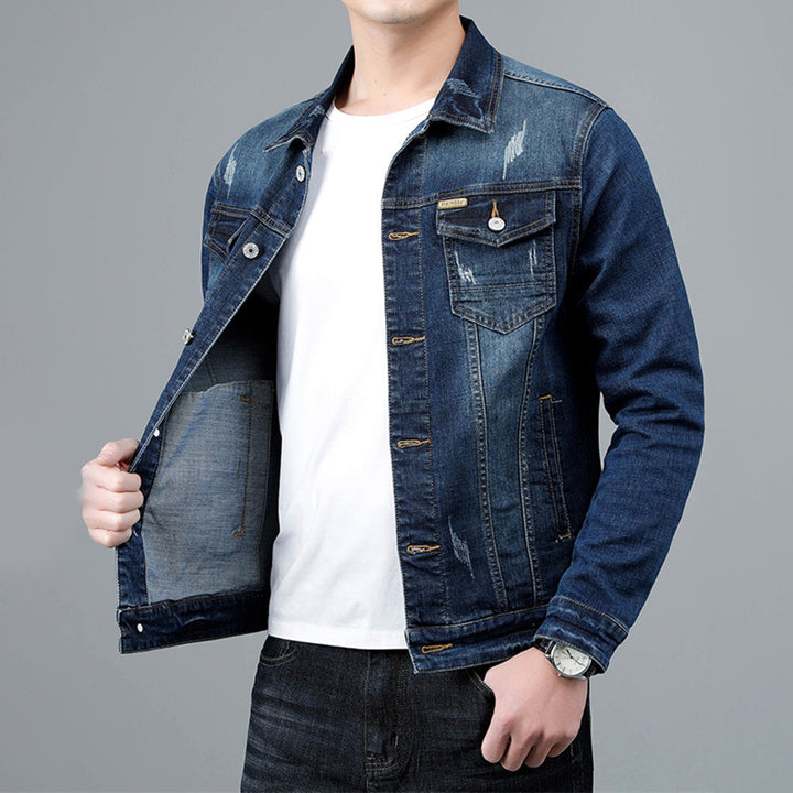 GUSTAV - Elegant casual jacket that highlights a sophisticated men's style
