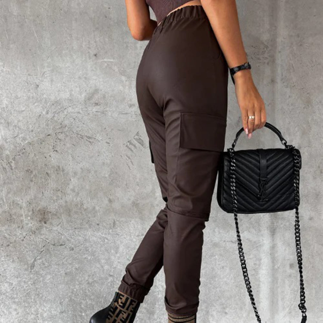 ELENA - Elegant cargo trousers to add style and class to your look