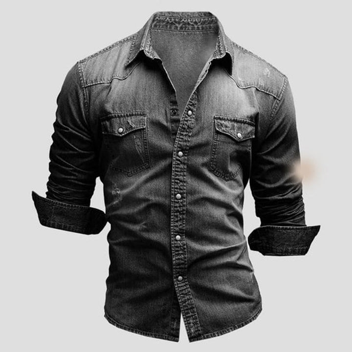 Stylishly elegant LARRY long sleeve shirt - a combination of casual and sophisticated class