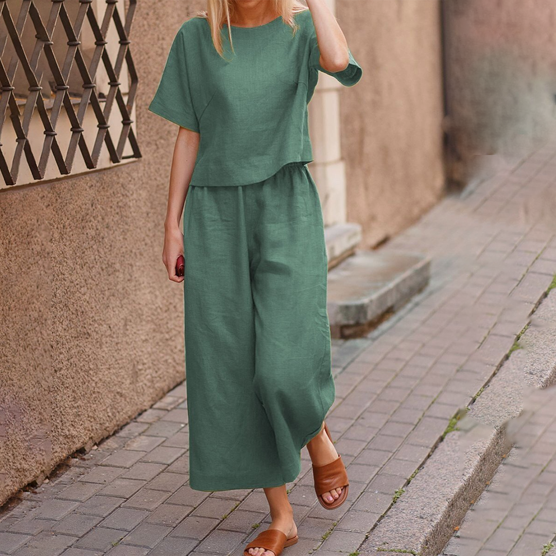 HAILEY - A stylish casual set that combines comfort with elegance